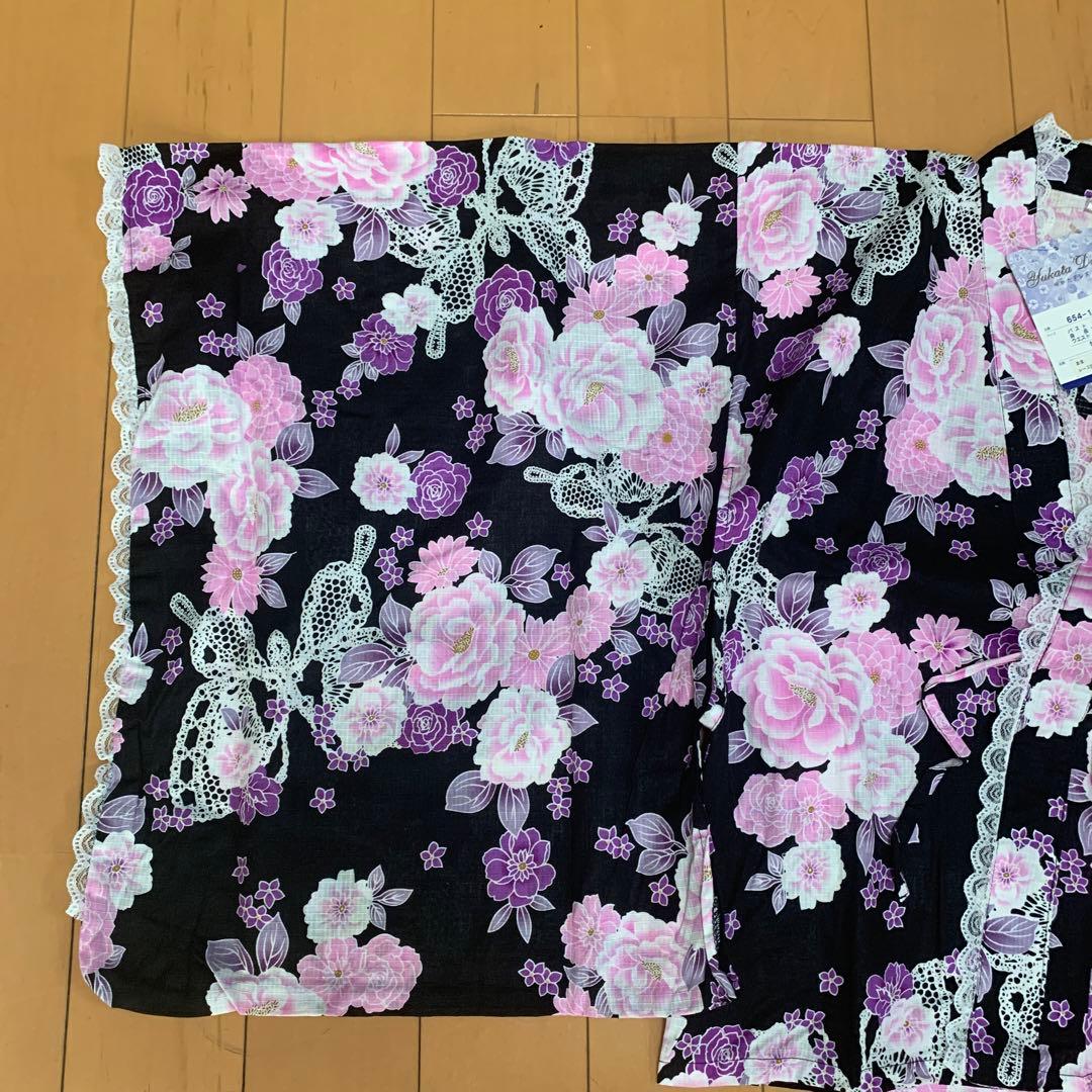 ღ 様 ♥浴衣ドレス♥ 大人サイズ M〜L姫ギャル 地雷 平成女児 Y2K