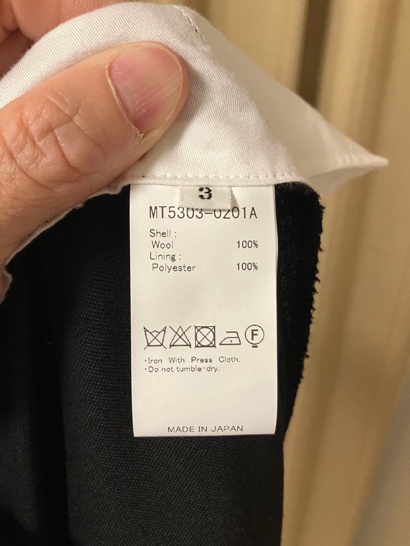 s*o様 maatee&sons set up trouser 2