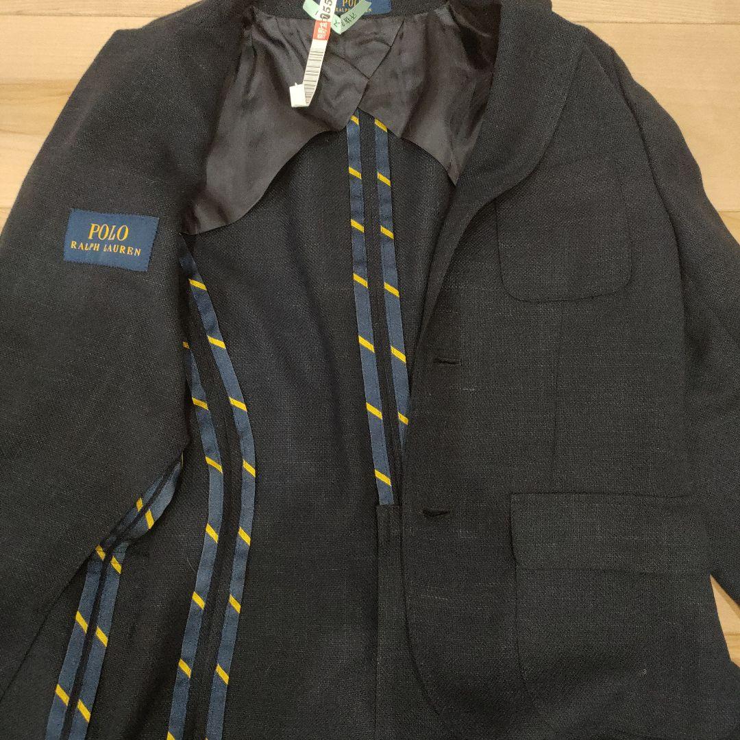 ラルフローレン スーツ ネイビー　銀ボタン