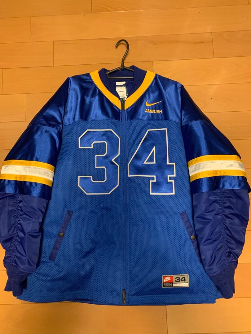 Nike × ambush フットボールジャケット US S 新品未使用