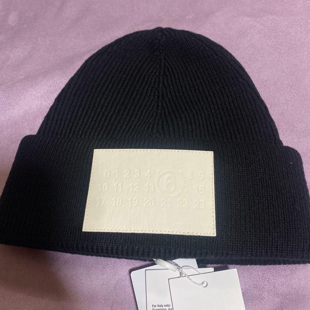 正規品　MM6 Maison Margiela エムエム6 ニット帽L