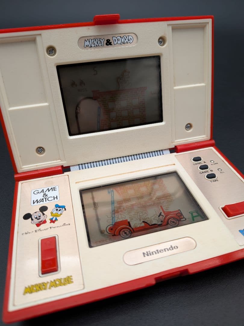 任天堂 GAME & WATCH ミッキー&ドナルド ゲームウォッチ　レトロ②