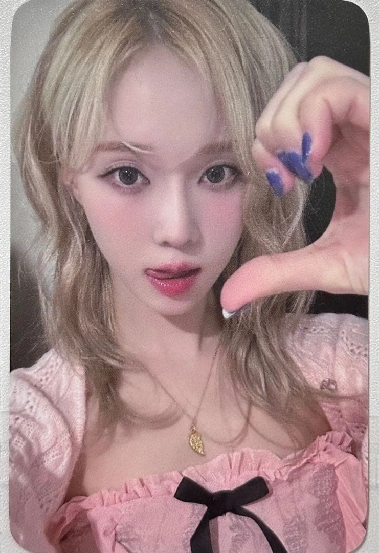 aespa ウィンター everline サイン会 購入特典 トレカ