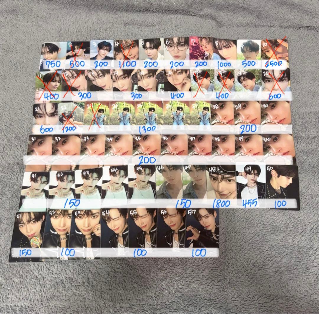 ソン・ハンビン トレカ まとめ売り