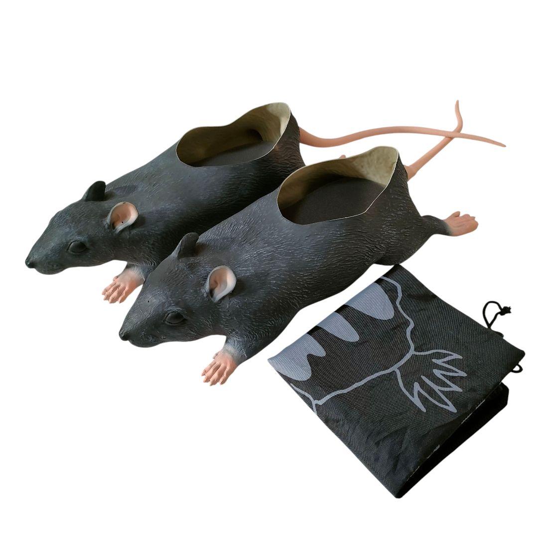 希少 イムランポテト ラット スリッパ グレー ねずみ シューズ スニーカー