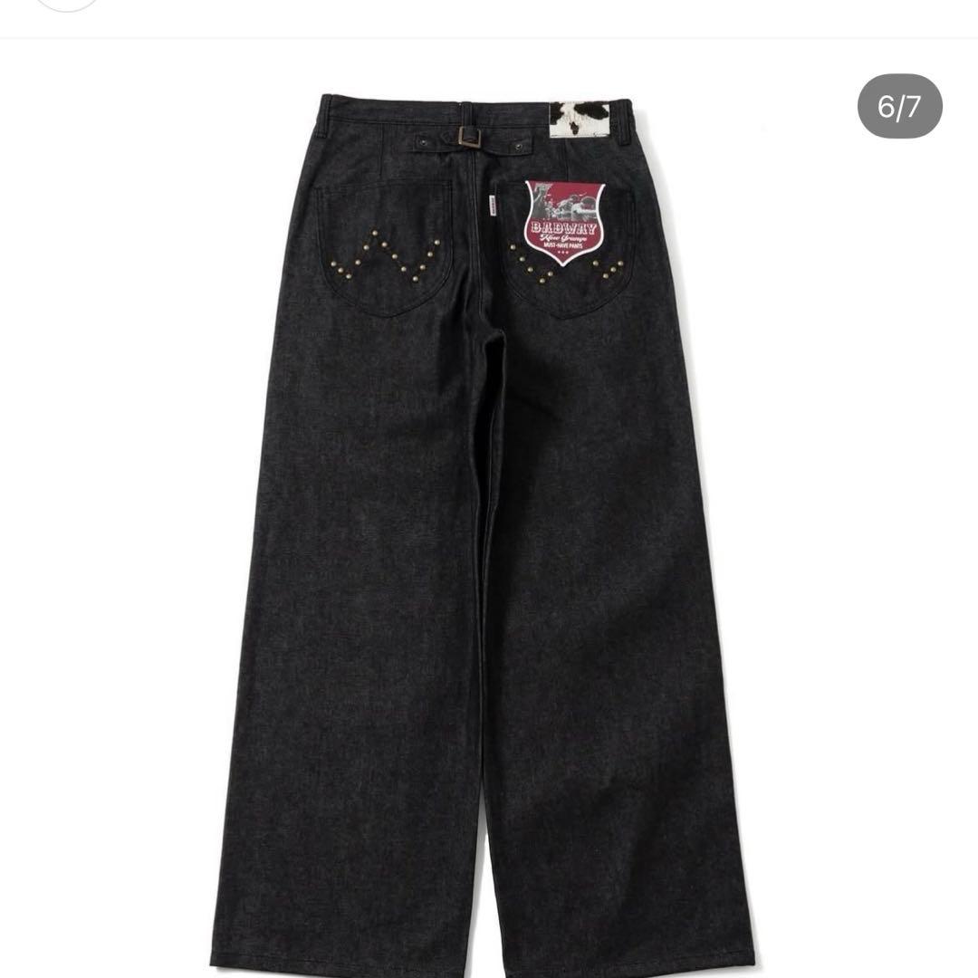 badway ブラックデニム　セットアップ　新品