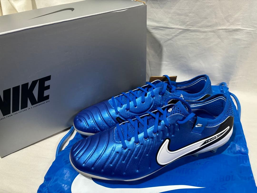 シューズ nike legend 10 elite ag-pro 27.5 blue