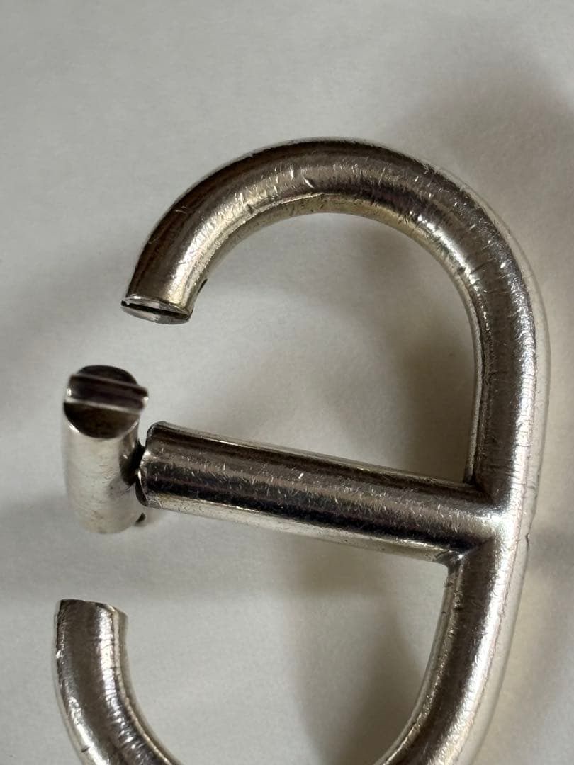 希少！HERMES エルメス シェーヌダンクル キーリング