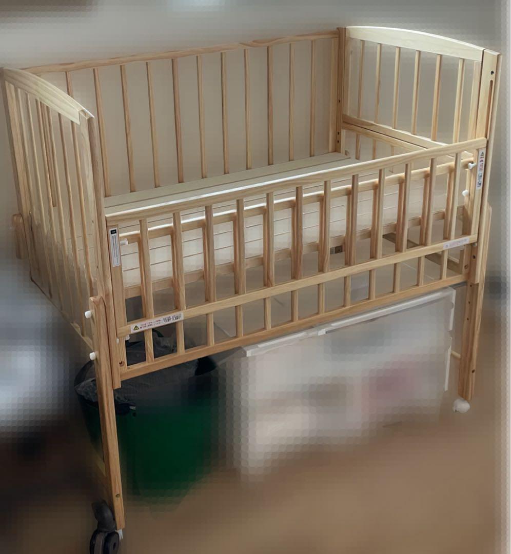 大和屋　ベビーベッド　ノモック　wオープンハイタイプ　レギュラー　ハイタイプ