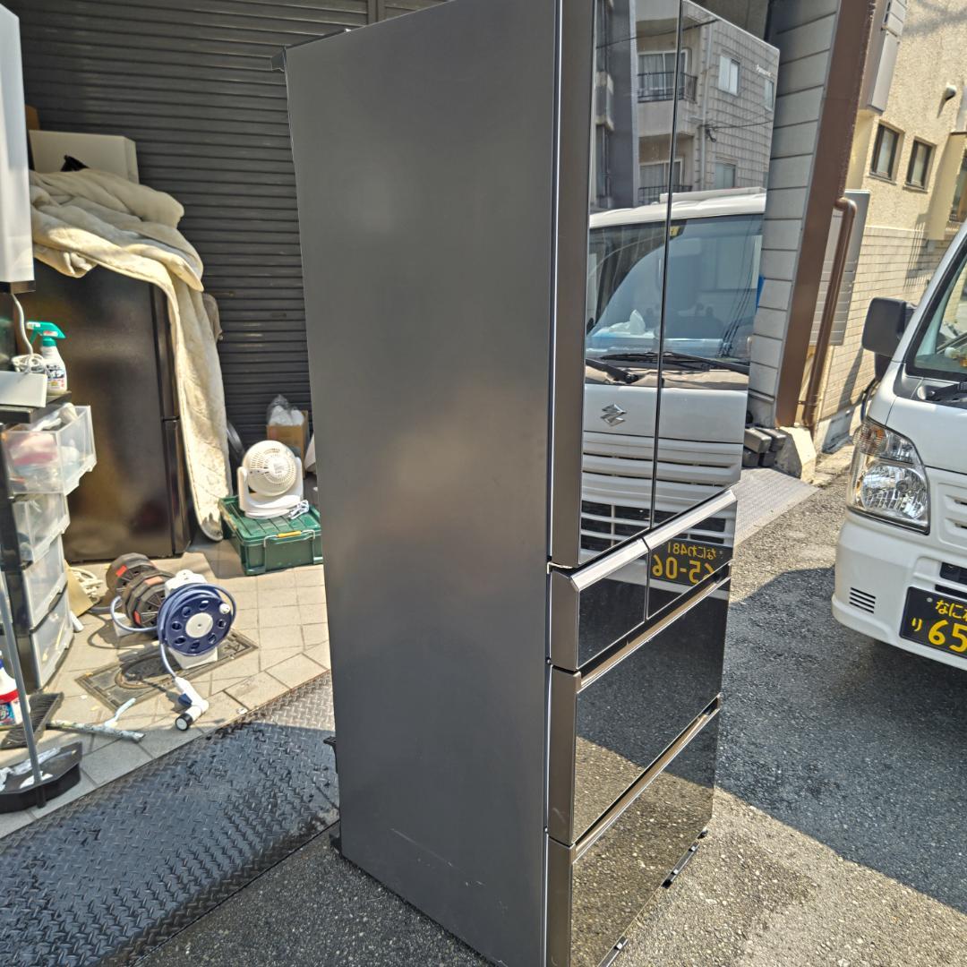 大阪市内配送無料 Panasonic NR-F561XPV 551L 16年製