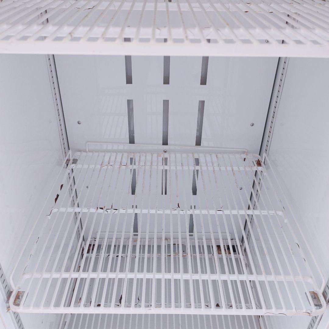 サンデン縦型 冷蔵 ショーケース TRM-J250X 196L スイング扉