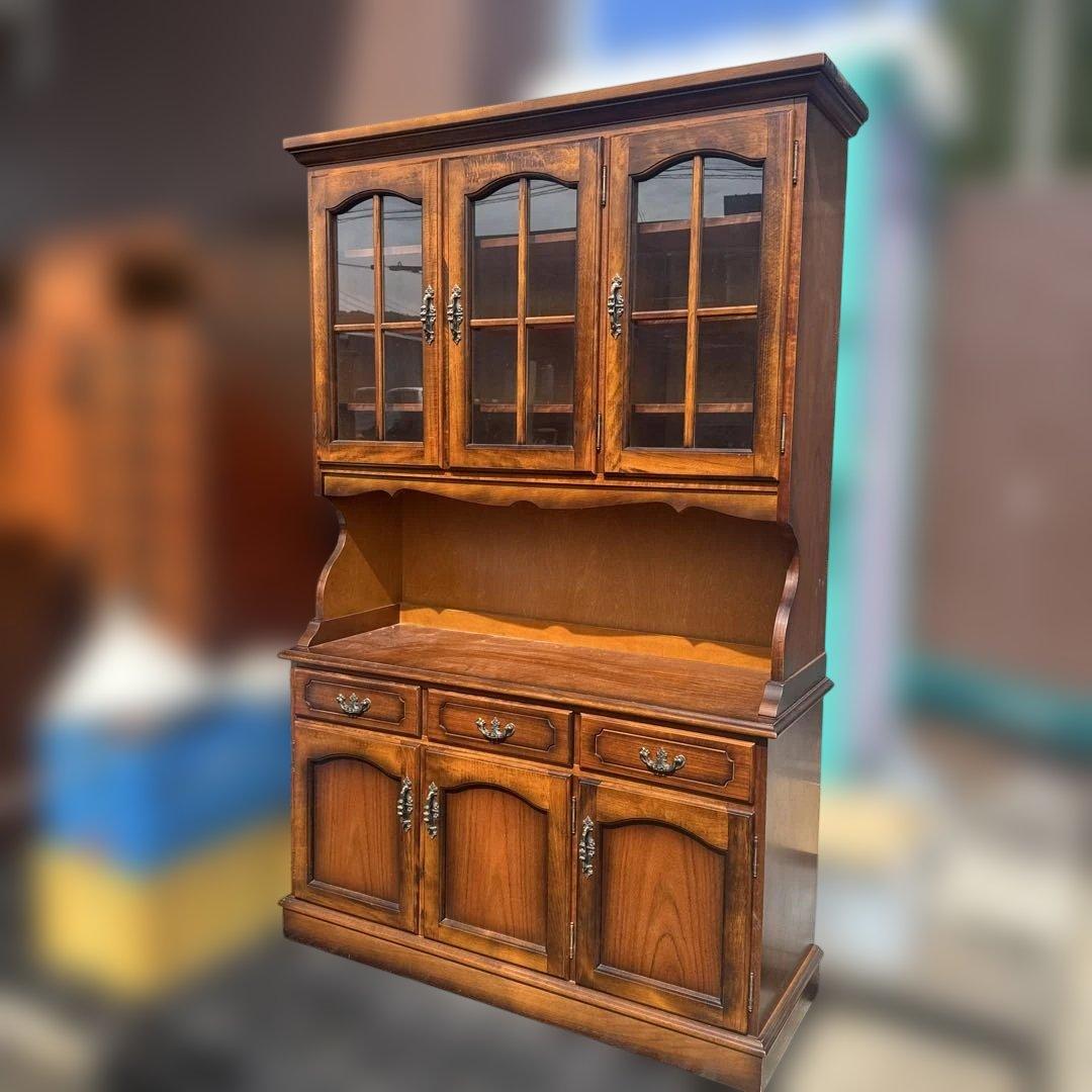 カリモク/karimoku コロニアル カップボード 幅122cm B 食器棚