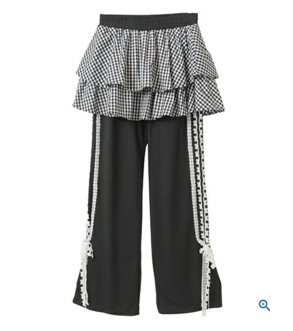 Candystripper♥完売♥レイヤードスカートパンツ