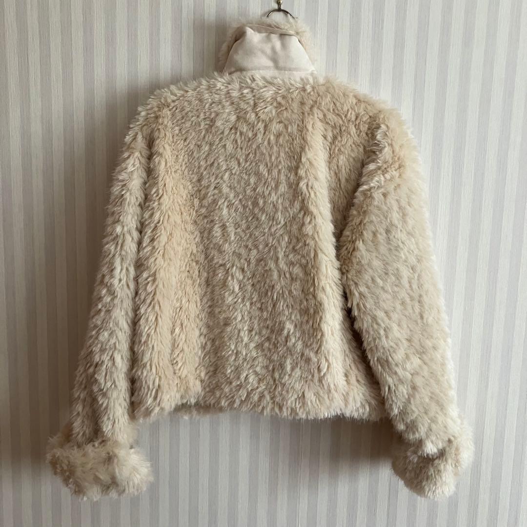 kastane カールミドルファーコート アイボリー