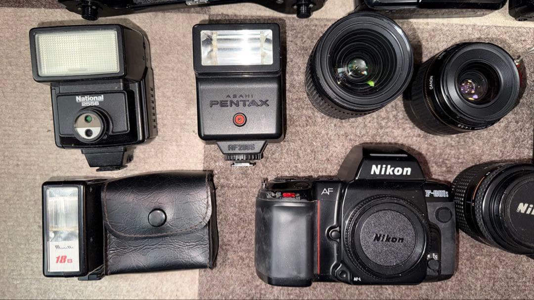 「ジャンク品」フイルムカメラ部品セット