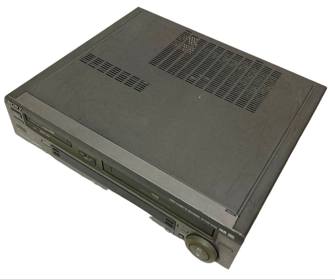 【整備済】Hi8 VHS ダブルデッキ 8mm ビデオデッキ WV-TW1