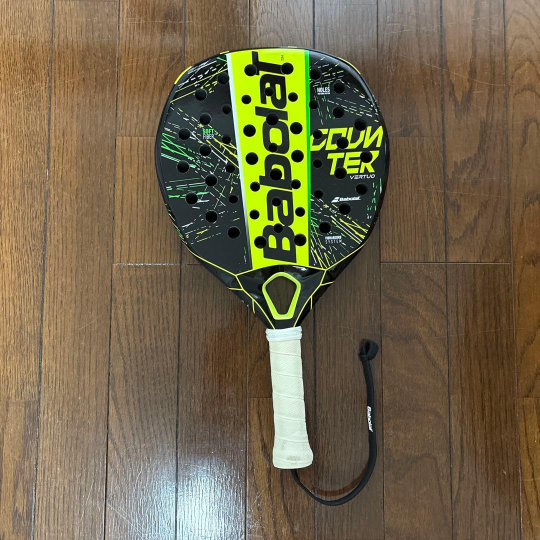 【美品】Babolat Counter Vertuoパドルテニスラケット