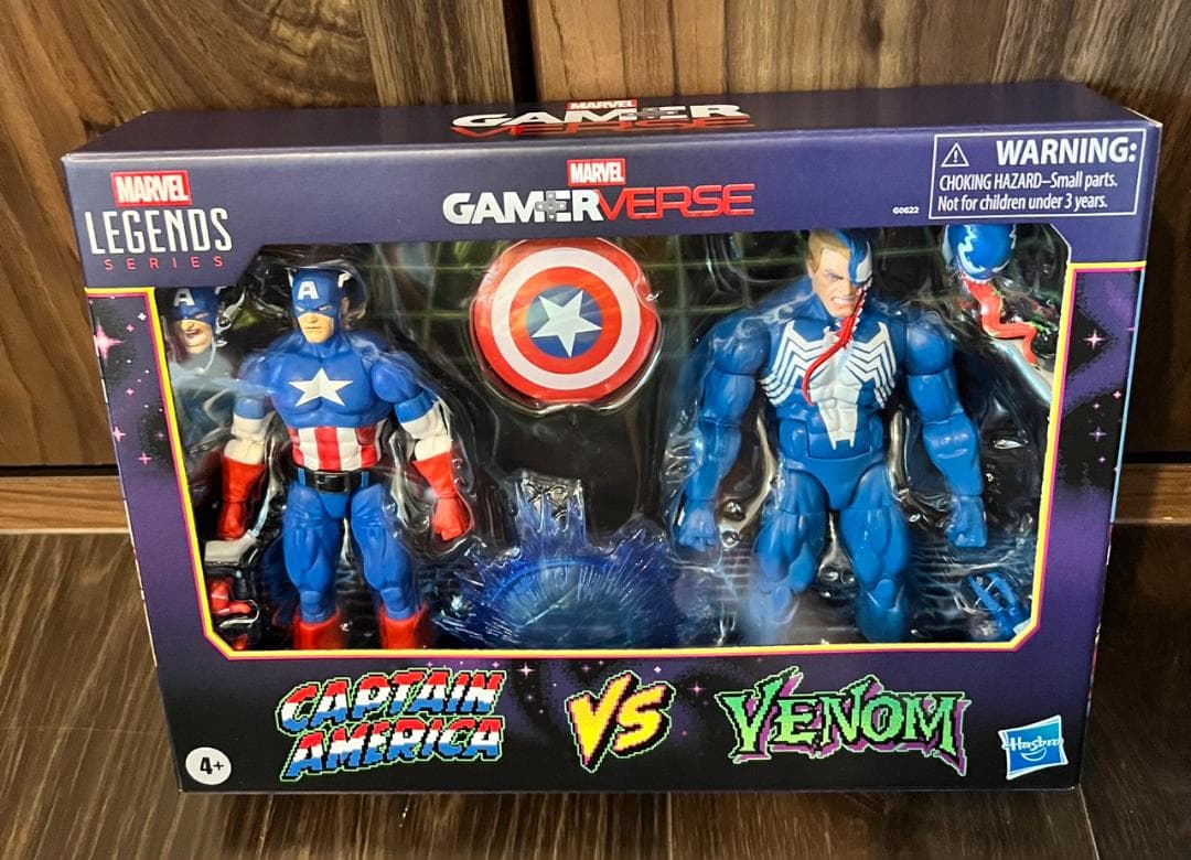 マーベルレジェンドゲーマーバース キャプテンアメリカ VS ヴェノム 2パック