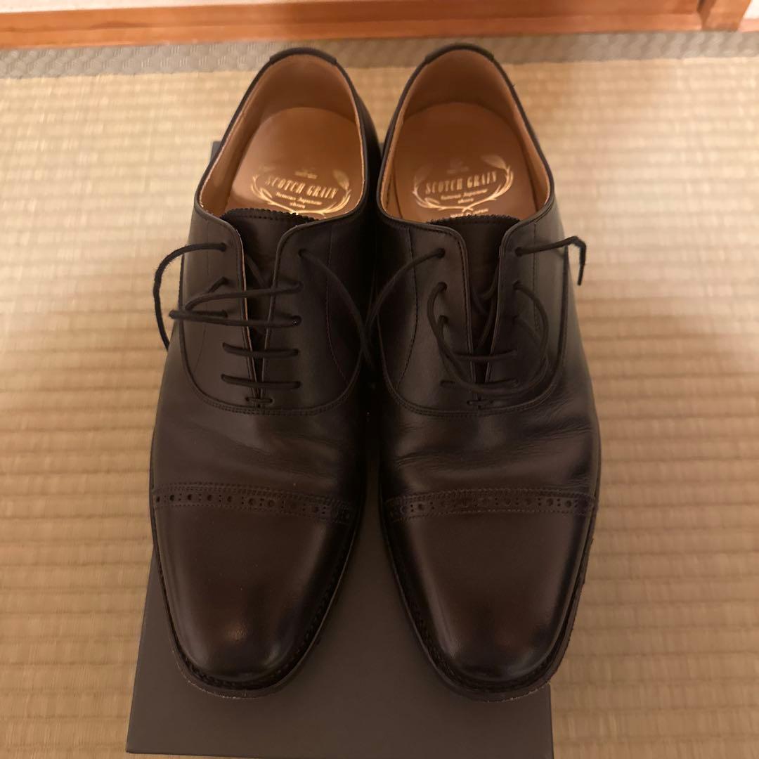 Scotch Grain ブラック 革靴
