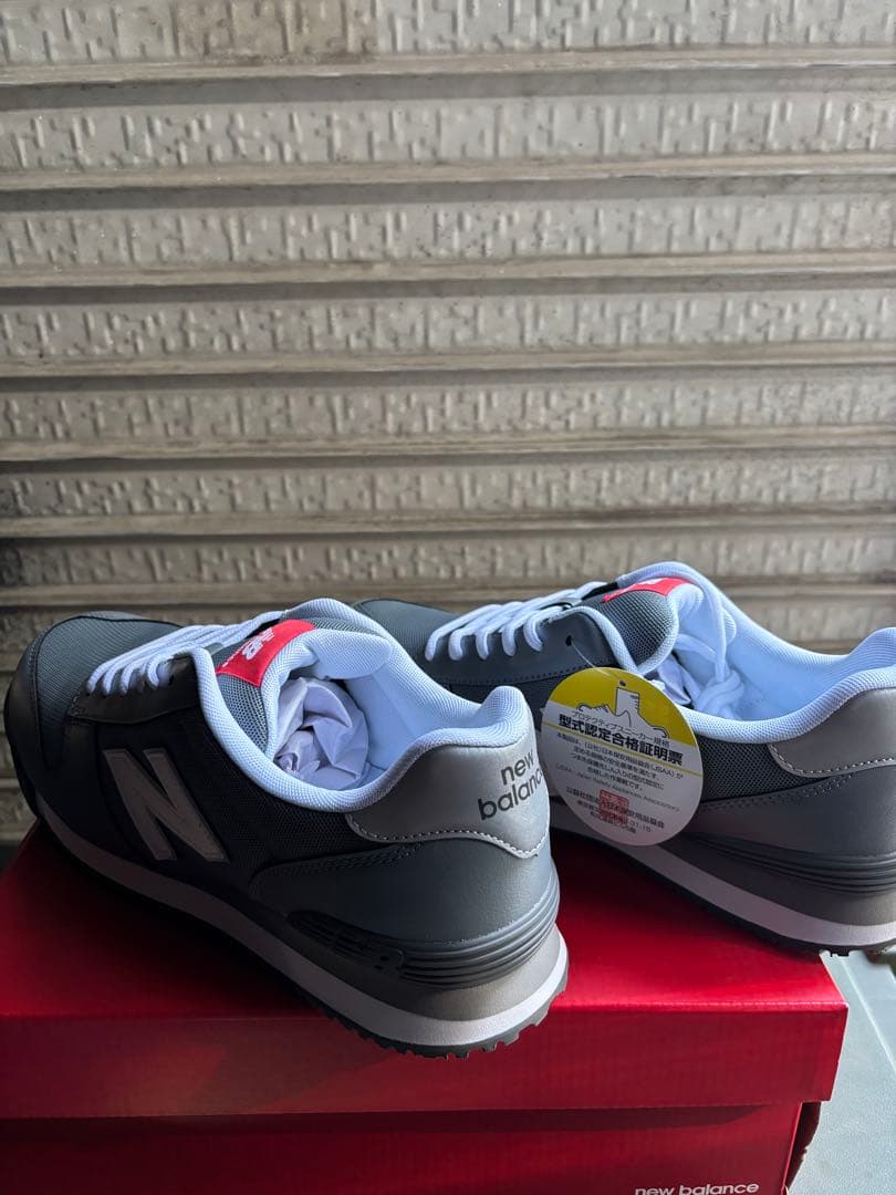 New Balance PL-881 グレー/ホワイト 27.0 EEE