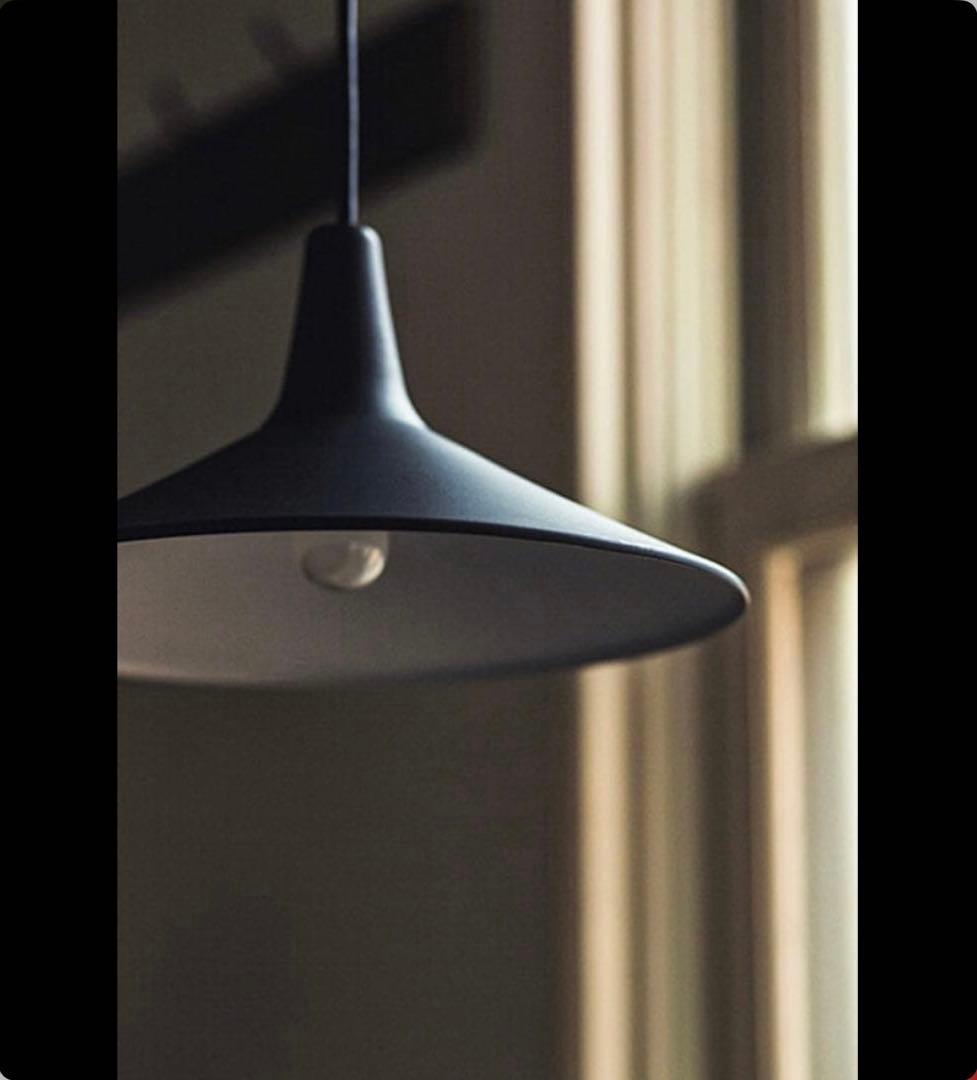 flame ペンダントライト flare black