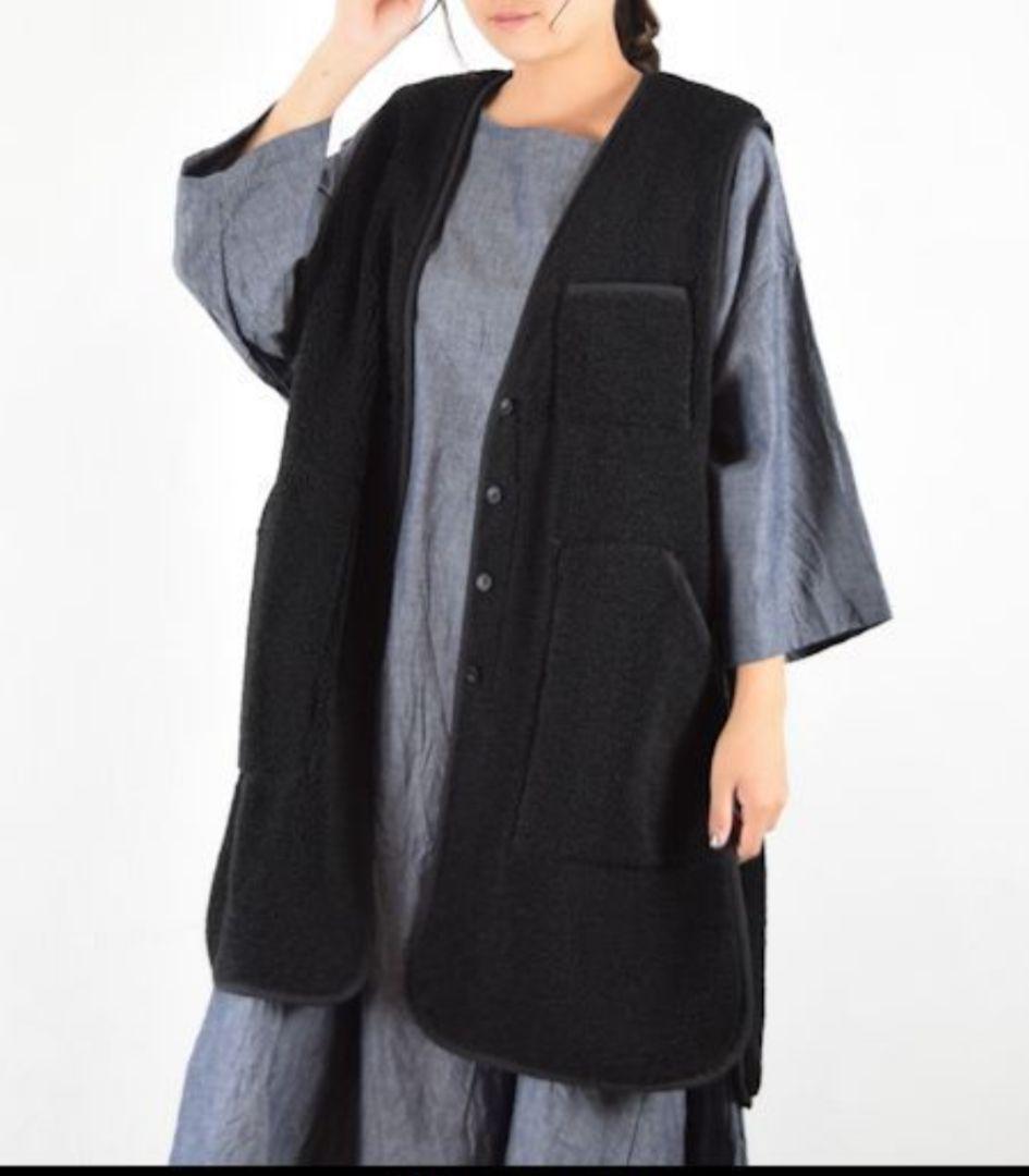 24年モデル　mizuiro ind ミズイロインド ボアロングベスト