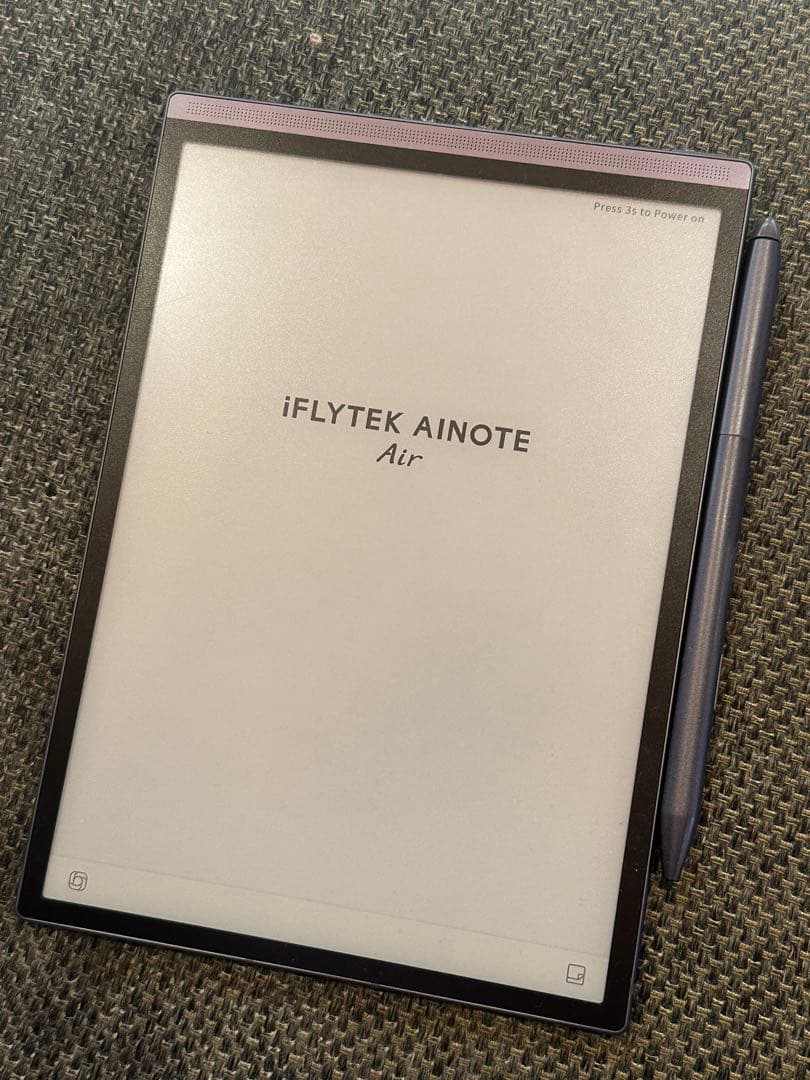 【※1/16〜29は発送不可】iFLYTEK タブレット 音声文字起こし機能付き