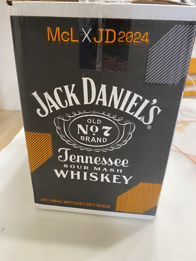 Jack Daniel's テネシーウイスキー ギフトボックス 6本入り