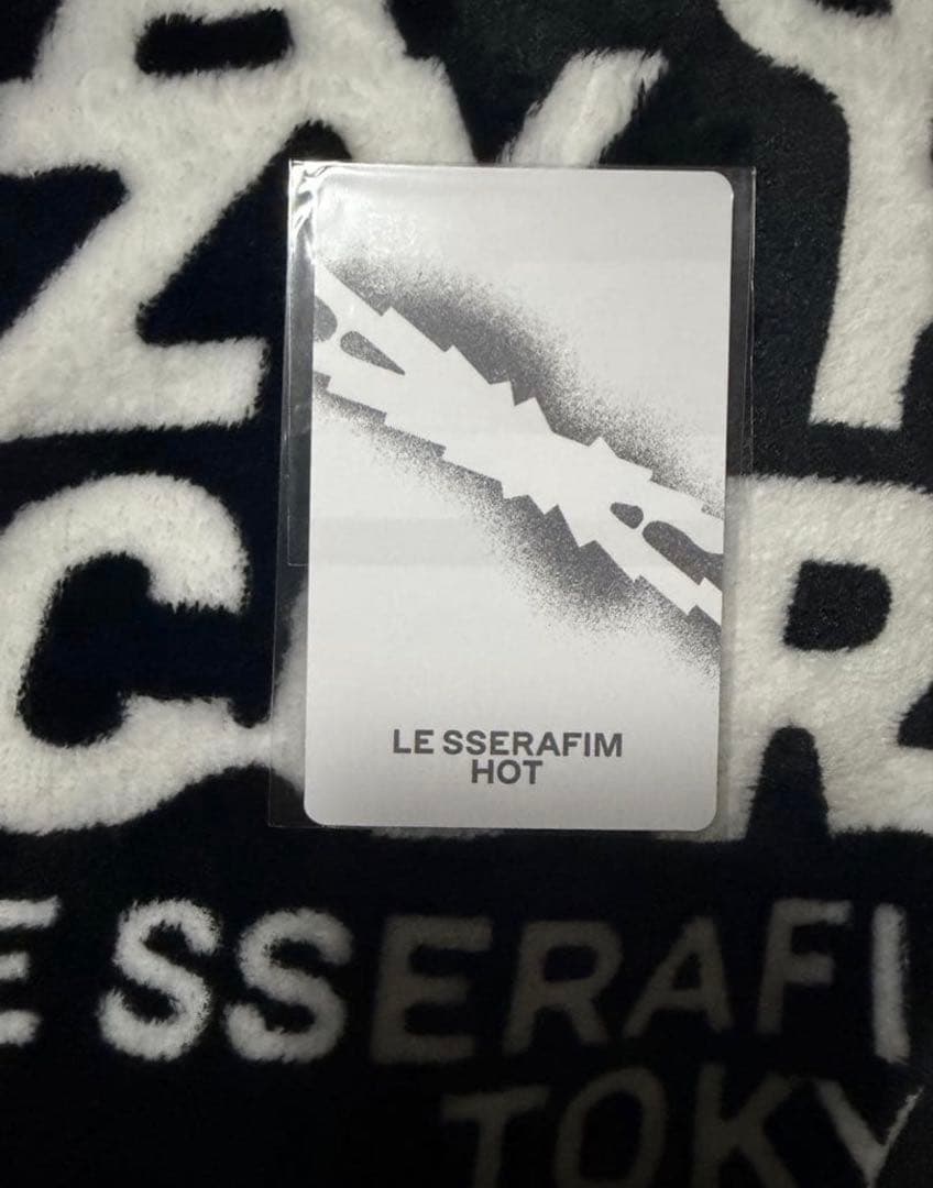 lesserafim　サクラ　HOT weverse 当選　直筆サイン　トレカ