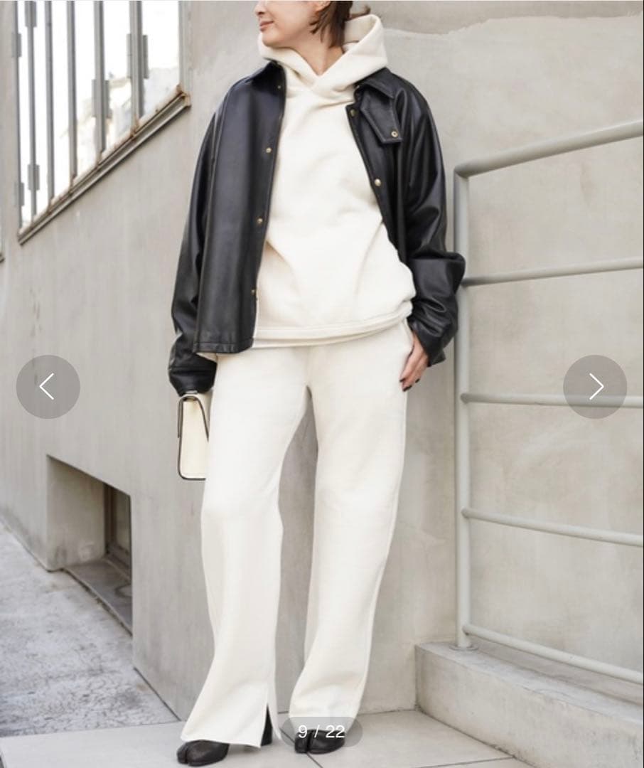 新品Deuxieme Classe Prime wool フリースプルオーバー