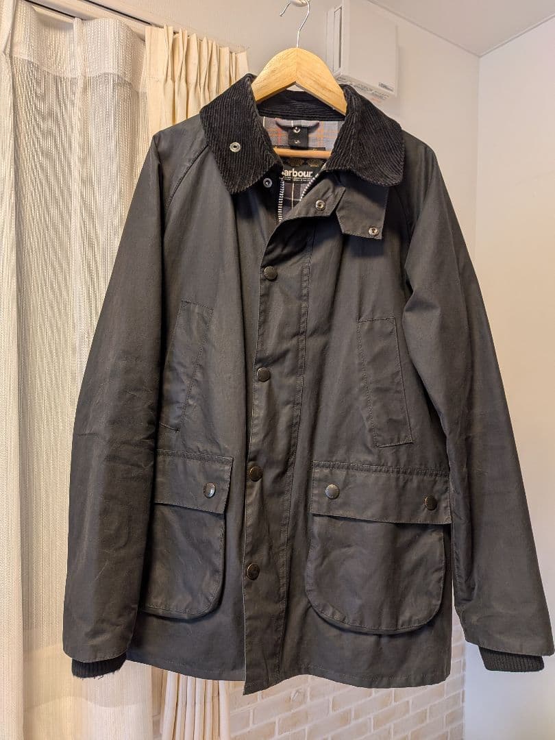 Barbour BEDALE ブラック黒 　バブアービデイル　美品