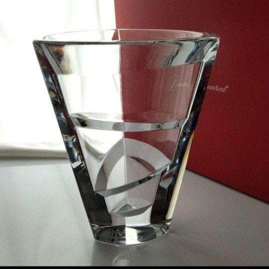 【展示品】バカラ　スコープ 大型花瓶 　フラワーベース　カレイドスコープ　箱付き