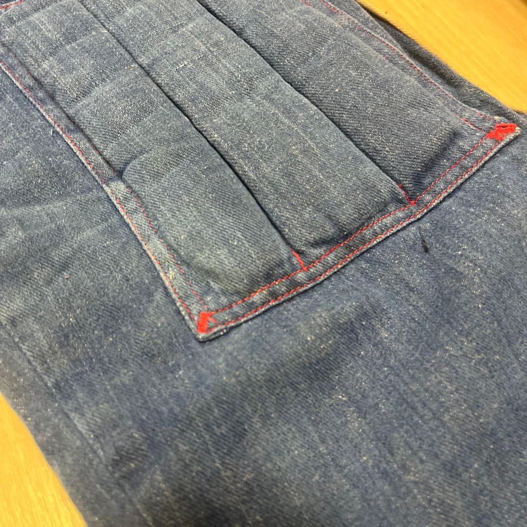 70's デニムモトクロスパンツ　古着