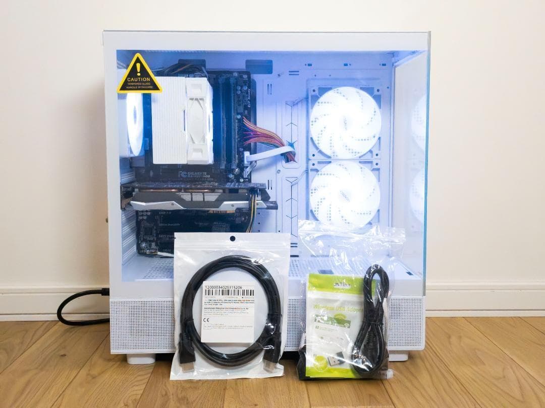 白ゲーミングPC i7-4790/GTX1060/SSD480GB