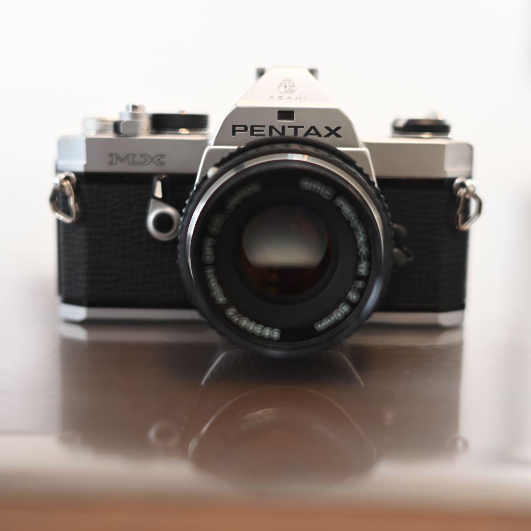 【小型軽量】ペンタックス　MX フィルム一眼レフ　50ミリF2付き