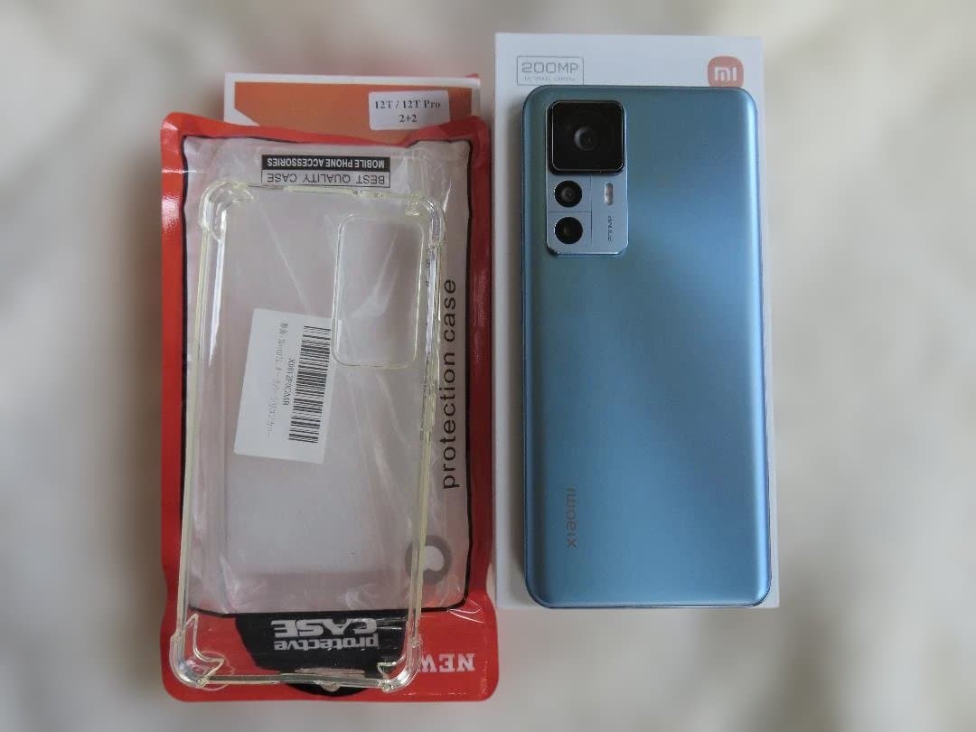 s*a様 【美品】Xiaomi 12T Pro ブルー【8GB/256GB】ソフ