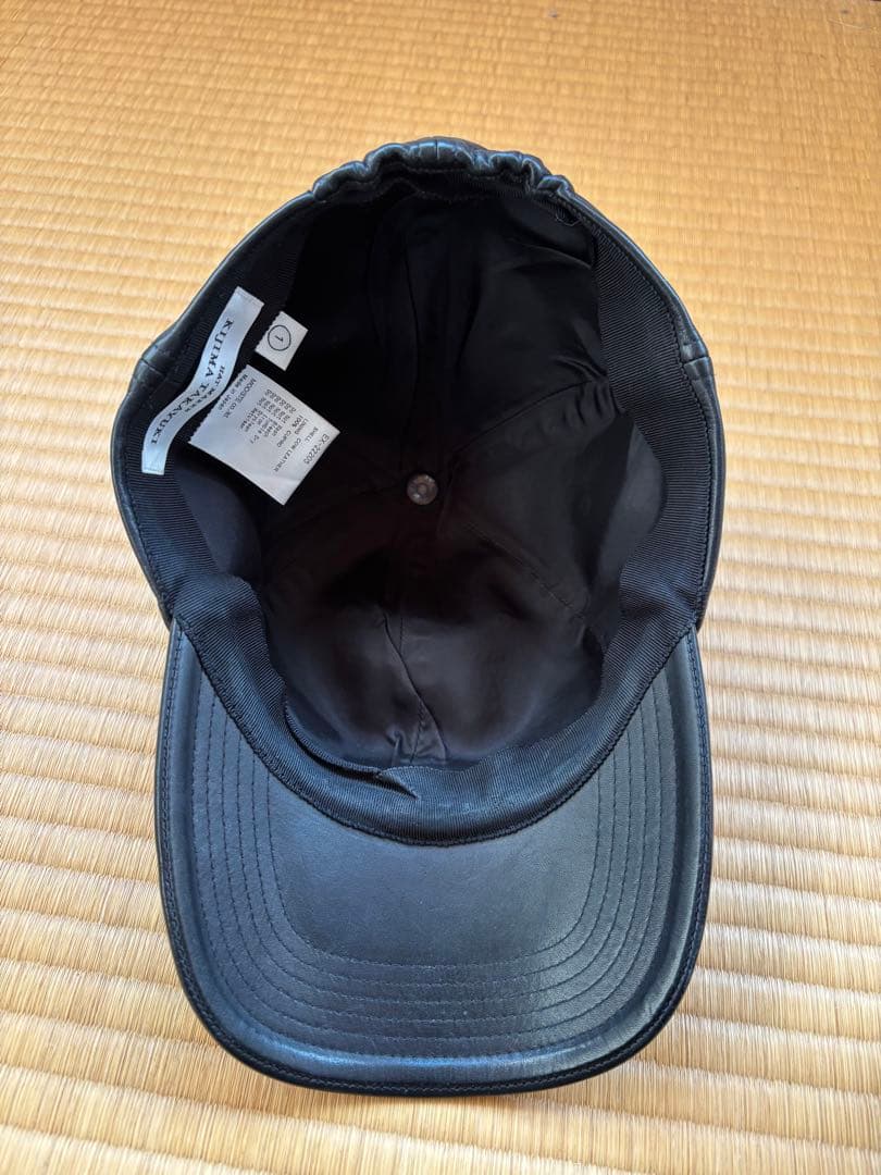 KIJIMA TAKAYUKI レザーキャップ