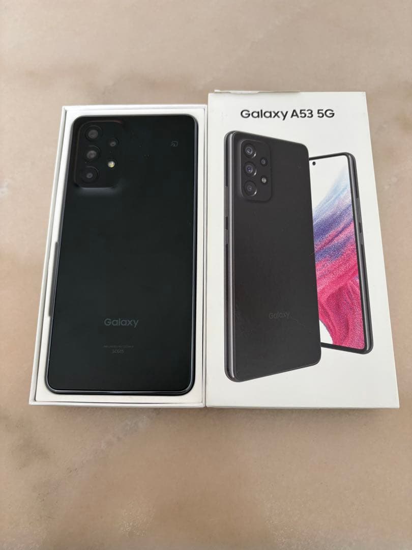 Galaxy A53 5G 128GB オーサムブラック SCG15 au版