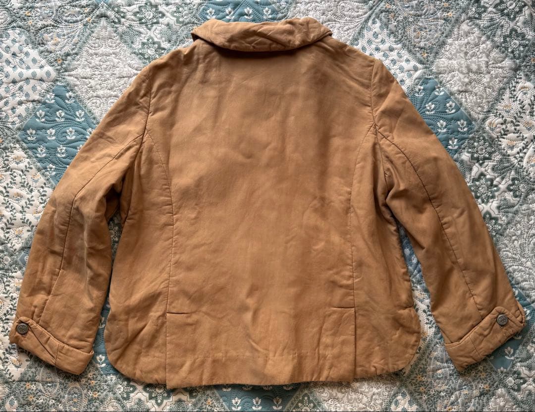 mina perhonen ベージュ ダブルブレストジャケット size38