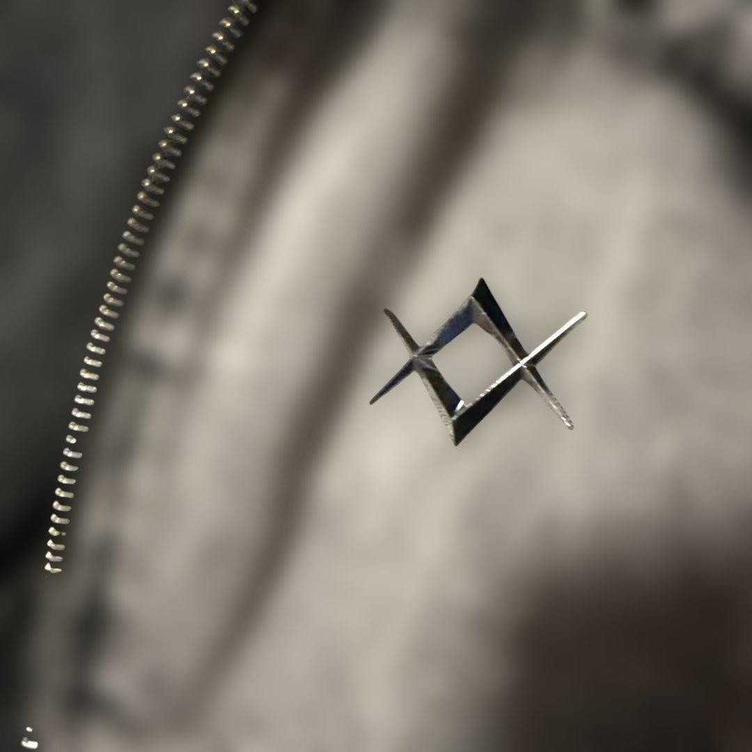 REFLEM レフレム デニムフリンジN2Bジャケット/グレー