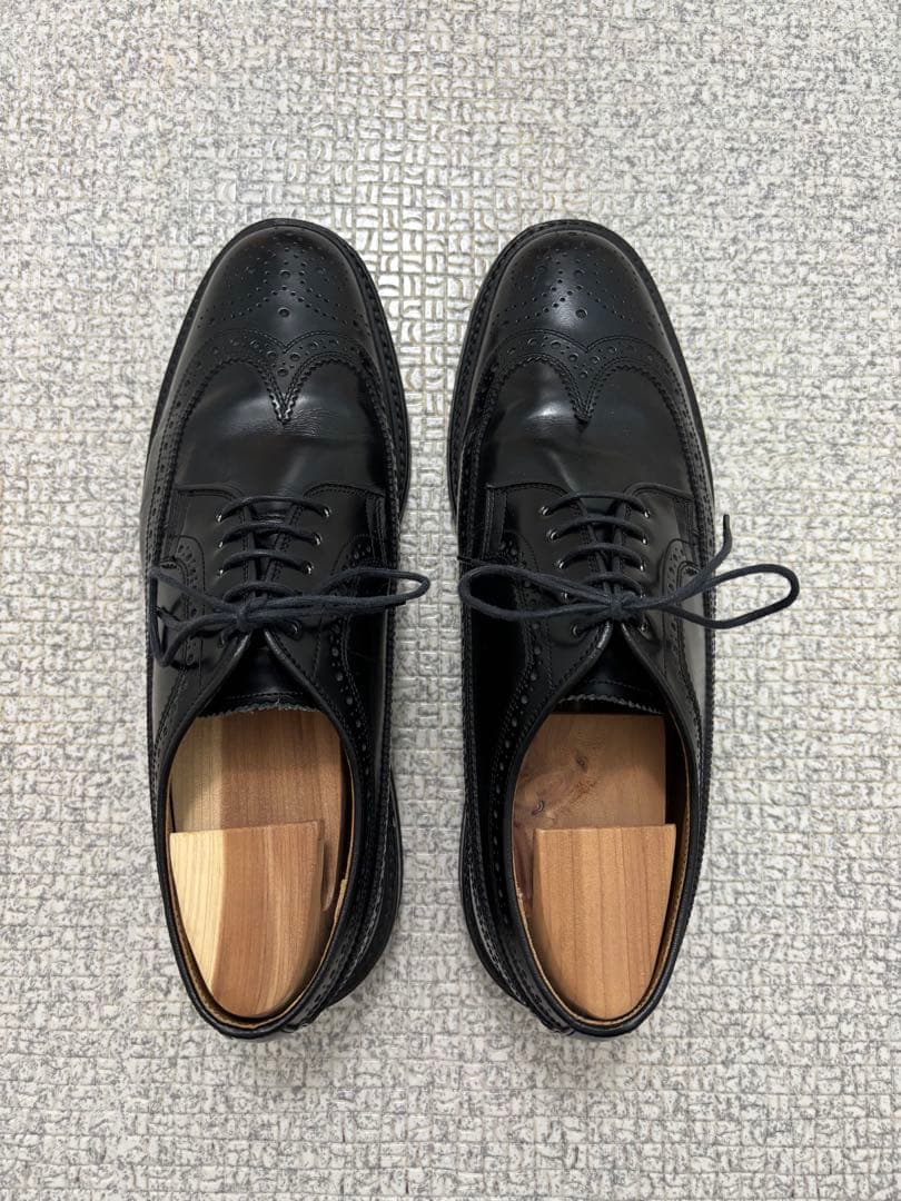 【REGAL】黒 ウィングチップ ドレスシューズ 26cm