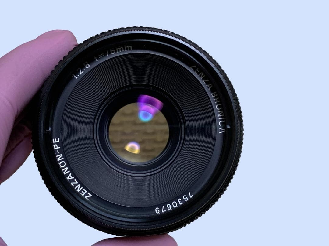 フィルムカメラ M6112 Zenza Bronica Zenzanon-PE 1:2.8