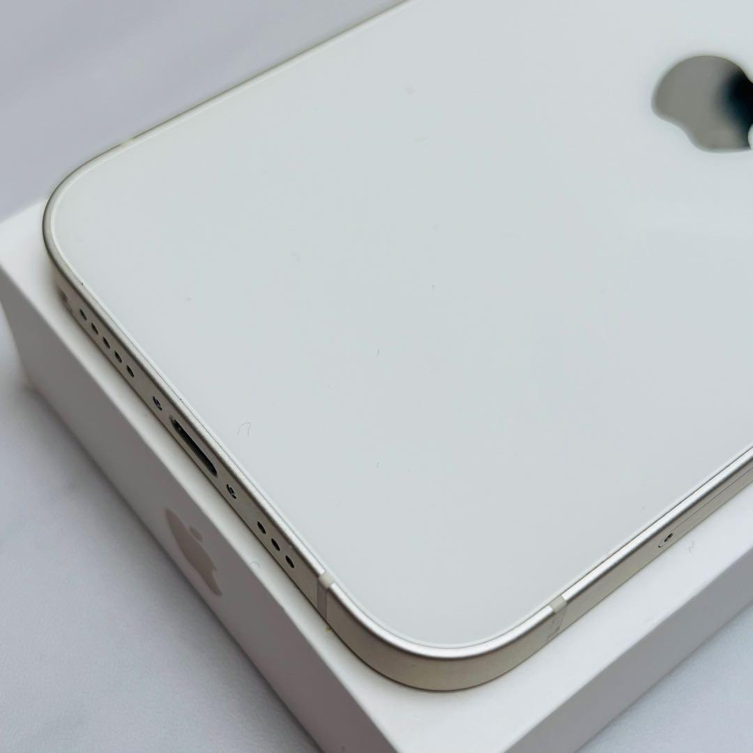 【上美品純正BT☆】iPhone13 本体 White 512GB SIMフリー