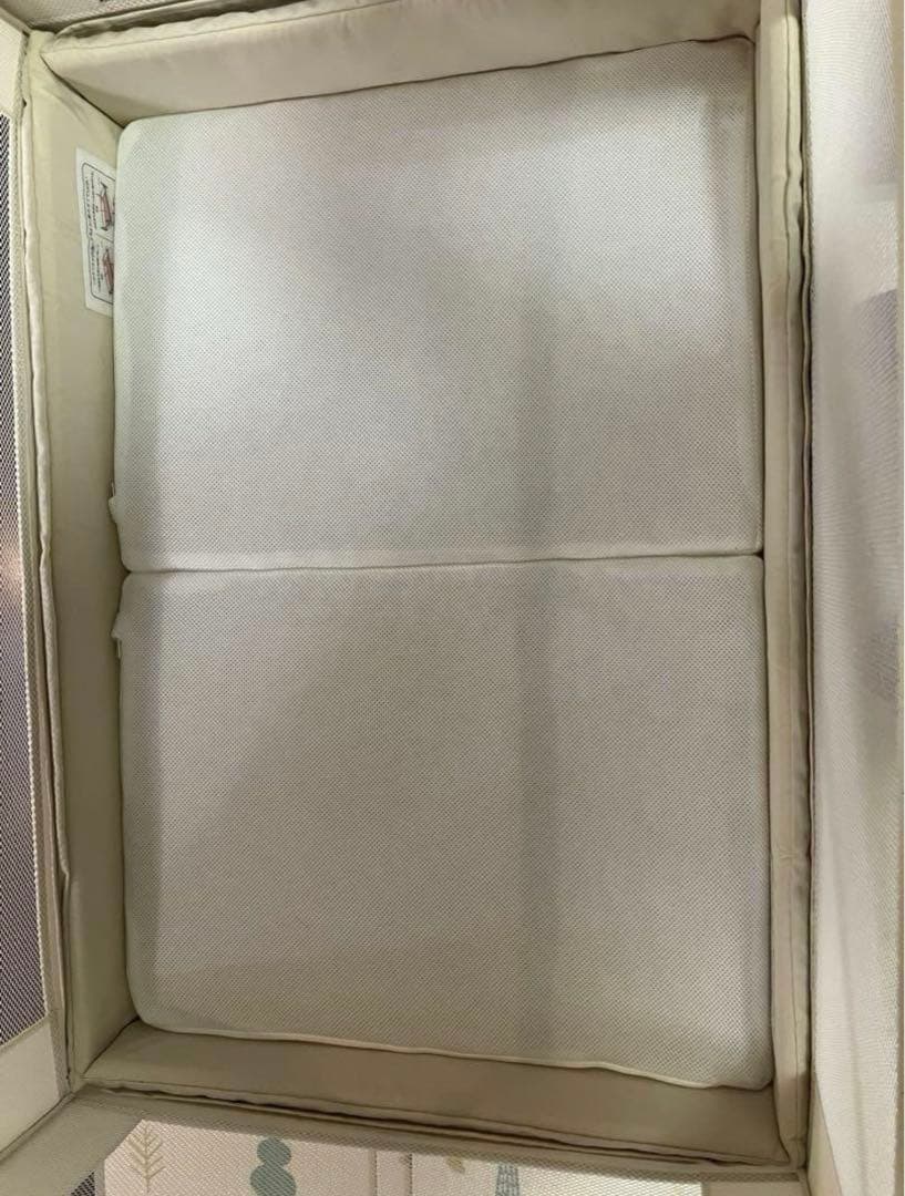 Apricaベビーベッドココネルエアープラスホワイトベージュ