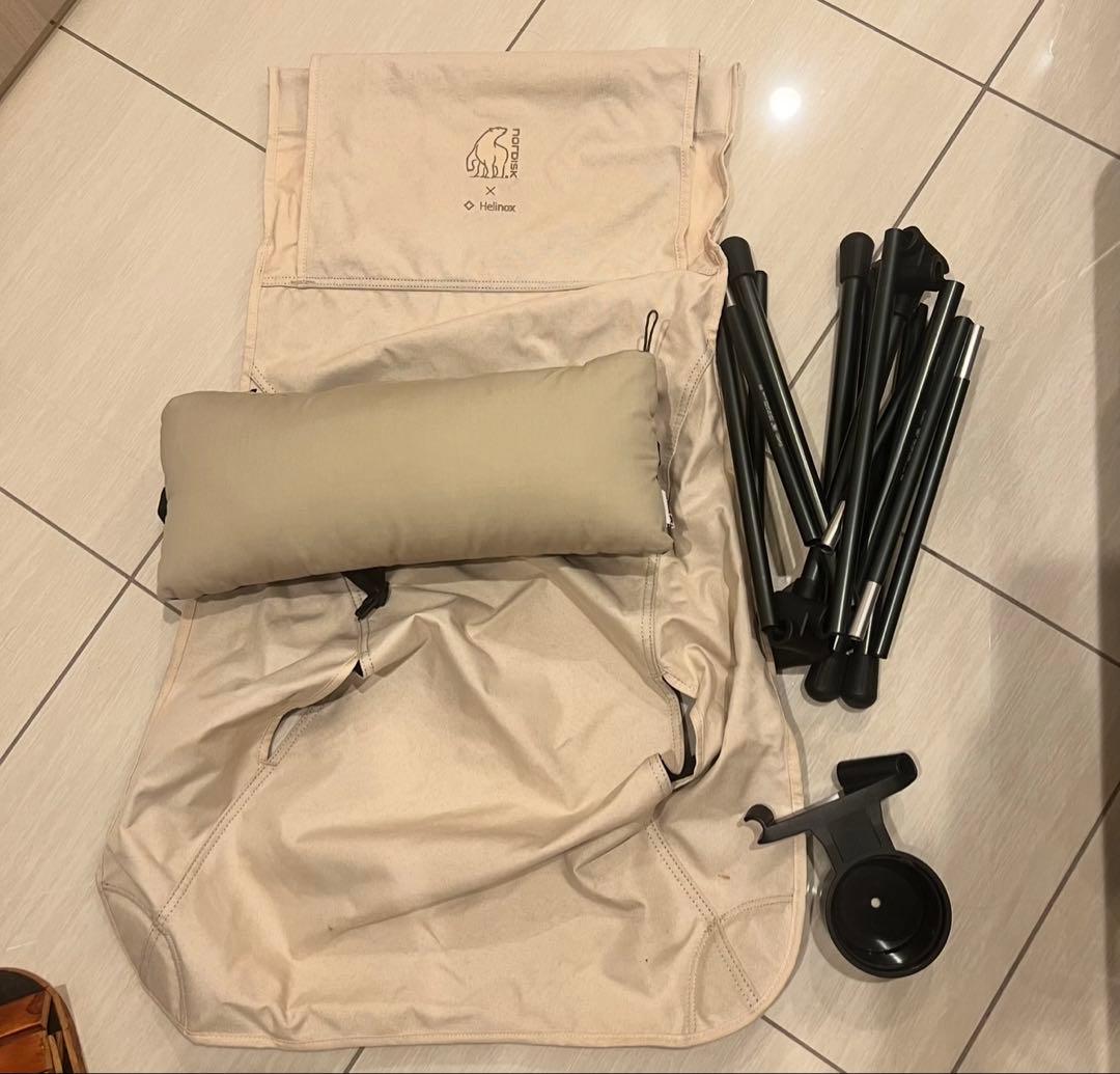 NORDISK × helinoxキャンプチェア