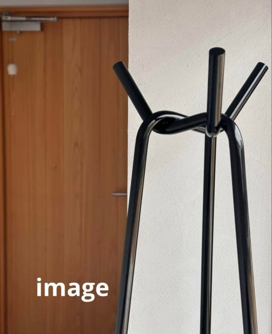 新品未開封 HAY Knitコートラック ハンガーラック 黒 ブラック