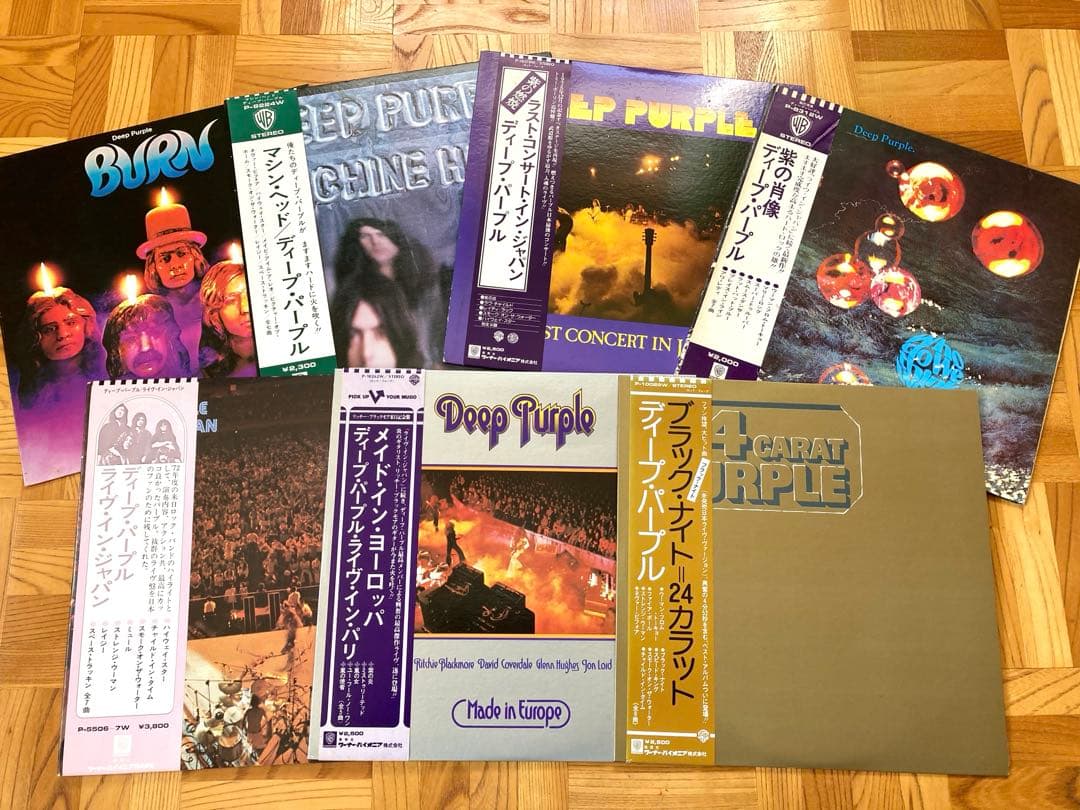 【まとめて】LP DEEP PURPLE / 紫の炎 マシンヘッド 紫の肖像