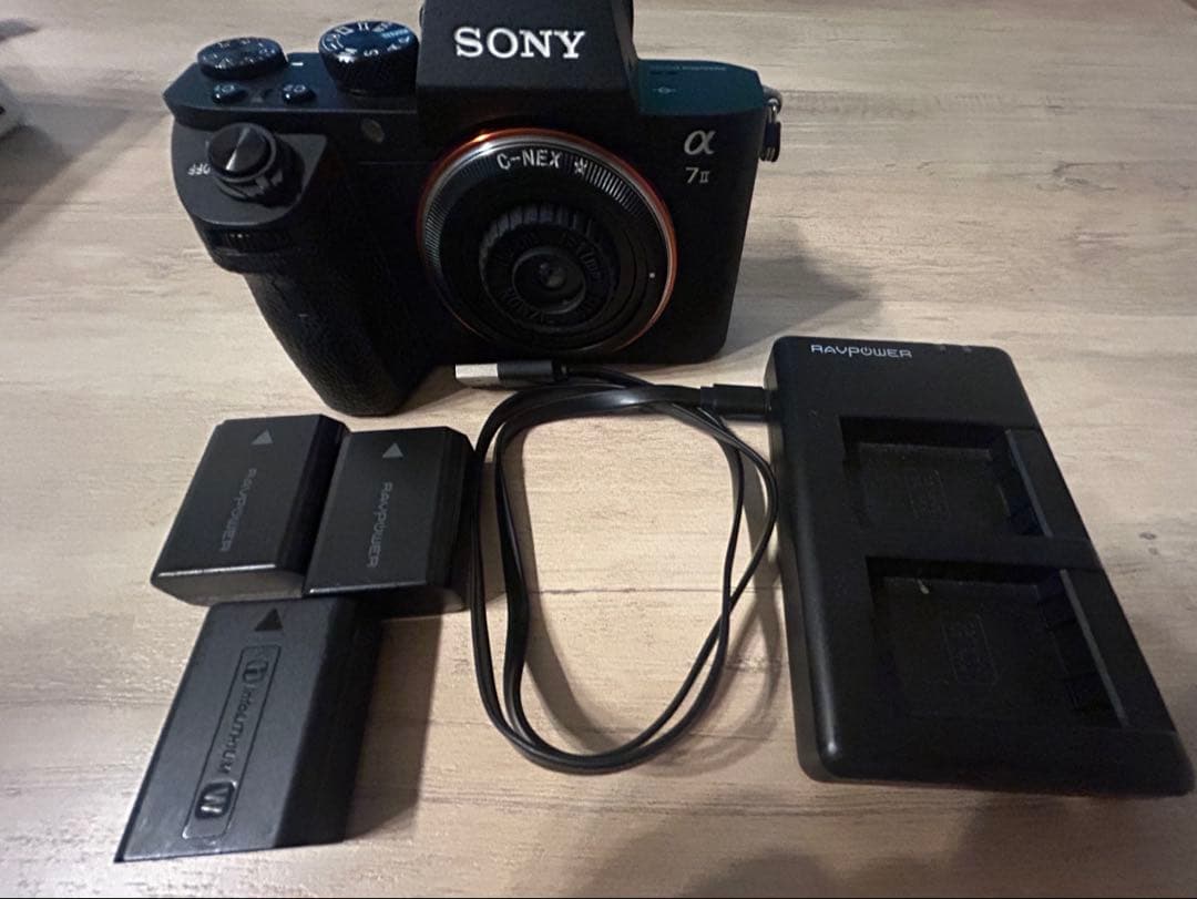 sony a7ⅱ 本体　バッテリー3つセット