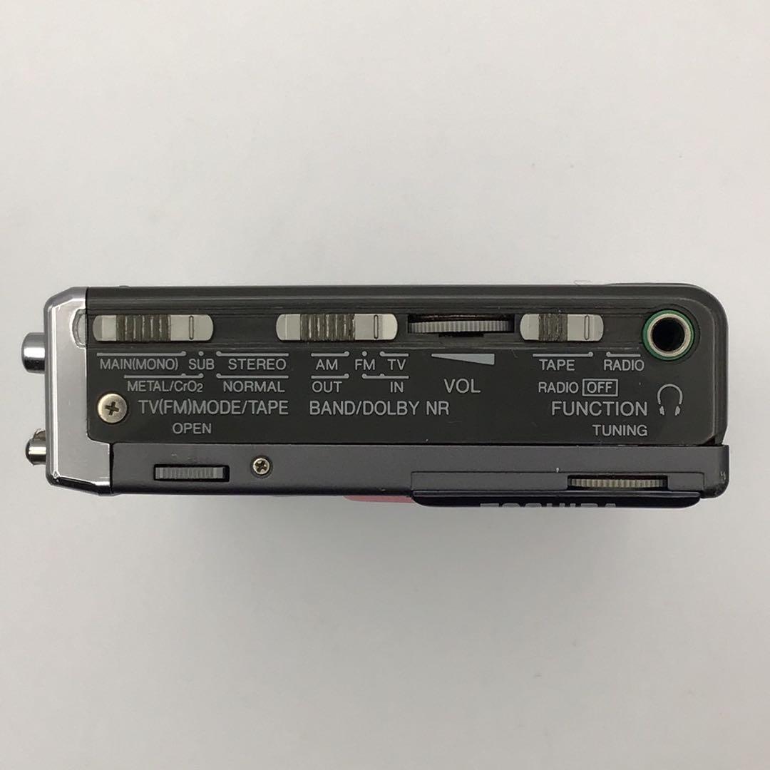 TOSHIBA KT-PS30 ブラック 東芝 Walky カセットプレーヤー