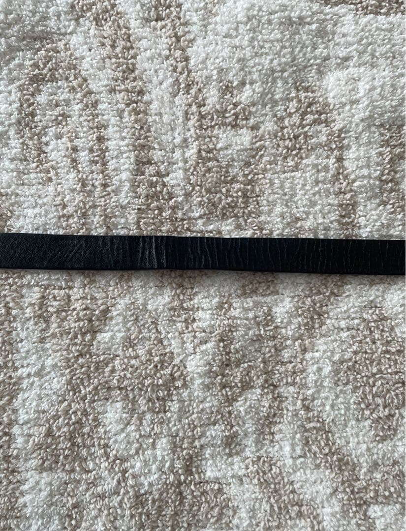 BLAMINK ブラミンク ナローベルト（BLACK）